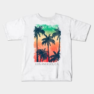 Venice beach CA Kids T-Shirt